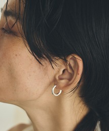 TEN. | SILVER925 ロールピアス(ピアス（両耳用）)