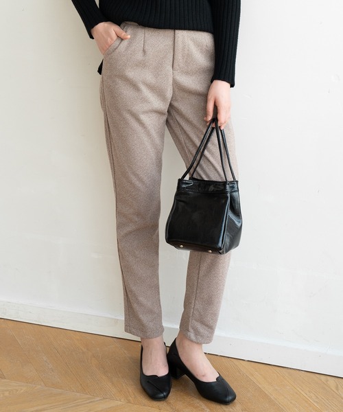 Forcement(フォースメント)の「スタイルよくみえ上品パンツ(その他パンツ・レディース・ベージュ/ブラウン・M/L)」の17枚目の写真