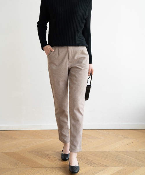Forcement(フォースメント)の「スタイルよくみえ上品パンツ(その他パンツ・レディース・ベージュ/ブラウン・M/L)」の19枚目の写真