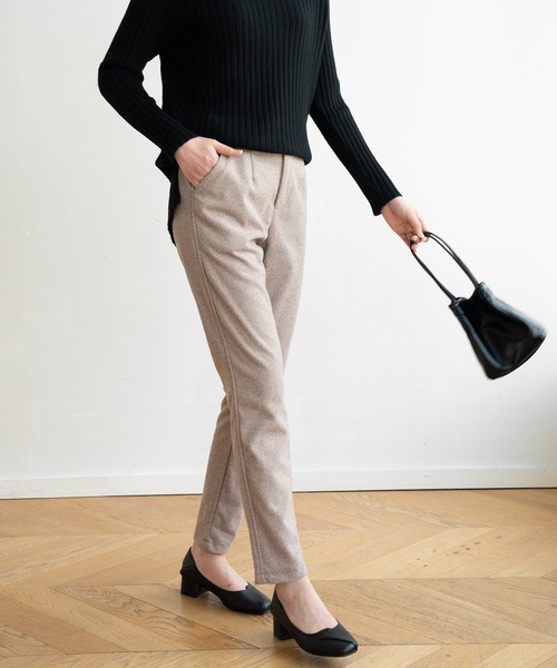 Forcement(フォースメント)の「スタイルよくみえ上品パンツ(その他パンツ・レディース・ベージュ/ブラウン・M/L)」の20枚目の写真