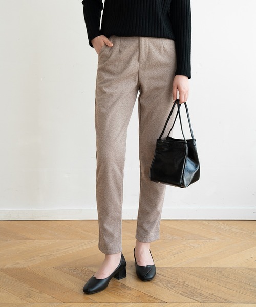 Forcement(フォースメント)の「スタイルよくみえ上品パンツ(その他パンツ・レディース・ベージュ/ブラウン・M/L)」の21枚目の写真