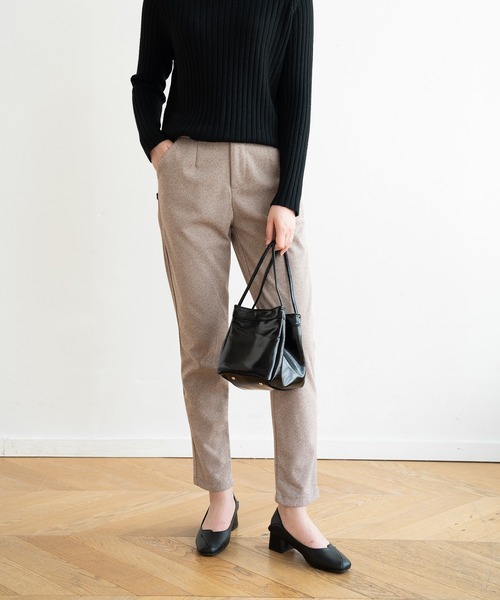 Forcement(フォースメント)の「スタイルよくみえ上品パンツ(その他パンツ・レディース・ベージュ/ブラウン・M/L)」の22枚目の写真