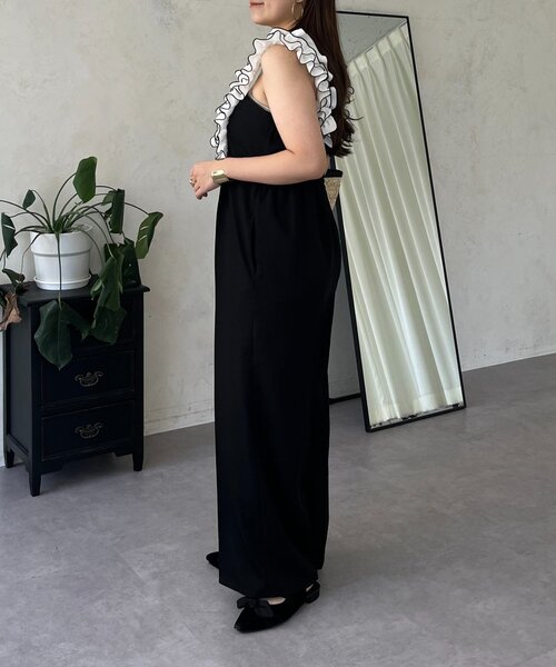 prose verse(プロズヴェール)の「フリルサスペンダーサロペット(サロペット/オーバーオール・レディース・ブラック系その他・PL/PM/LARGE/MEDIUM)」の13枚目の写真