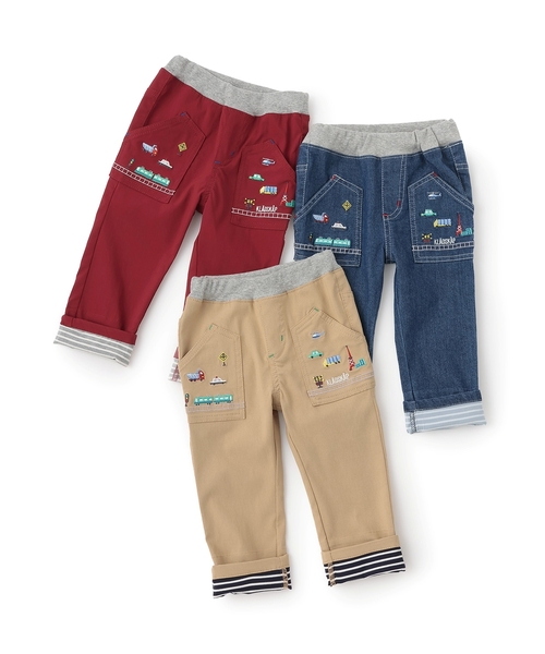 kladskap(クレードスコープ)の「乗り物ロング丈ストレートパンツ(その他パンツ・キッズ・ブルー/レッド/ベージュ・120cm/130cm/110cm/80cm/100cm/90cm)」の13枚目の写真