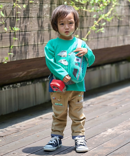 kladskap(クレードスコープ)の「乗り物ロング丈ストレートパンツ(その他パンツ・キッズ・ブルー/レッド/ベージュ・120cm/130cm/110cm/80cm/100cm/90cm)」の16枚目の写真