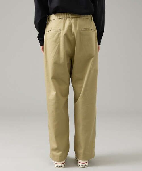ABAHOUSE（アバハウス）の「2タック チノワイドパンツ / イージーパンツ（チノパンツ・メンズ・ブラウン/ブラック/オフホワイト/ベージュ・46/48）」の20枚目の写真