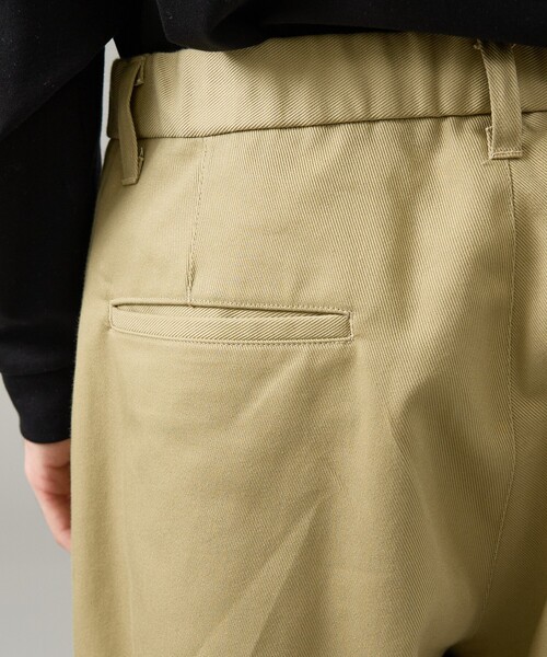 ABAHOUSE（アバハウス）の「2タック チノワイドパンツ / イージーパンツ（チノパンツ・メンズ・ブラウン/ブラック/オフホワイト/ベージュ・46/48）」の21枚目の写真
