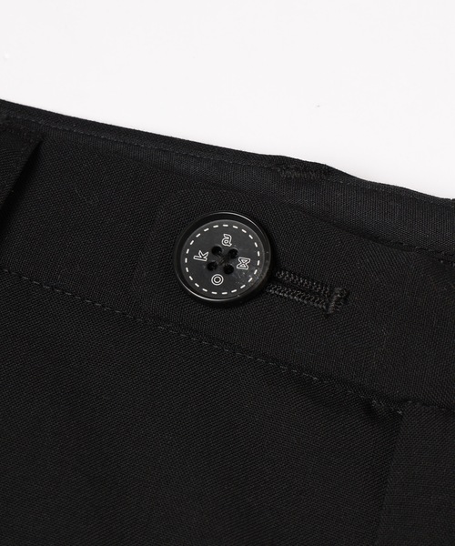 amok（アモク）の「WOOL WIDE TROUSERS（スラックス・メンズ・グレー/ブラック・L/M/S）」の15枚目の写真