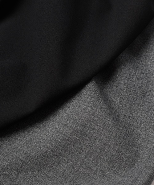amok（アモク）の「WOOL WIDE TROUSERS（スラックス・メンズ・グレー/ブラック・L/M/S）」の19枚目の写真