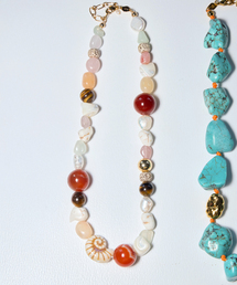 ANNI LU SEASIDE CARMEL CREAM ネックレス