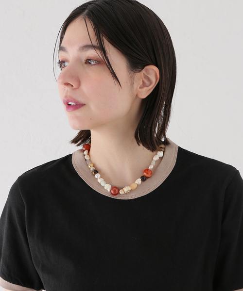 ANNI LU（アニールー）の「ANNI LU SEASIDE CARMEL CREAM ネックレス（ネックレス・レディース・その他4・FREE）」の11枚目の写真