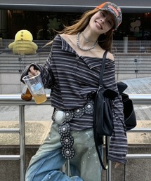 rosymonster オフショルボーダー rosymonster オフショルボーダー