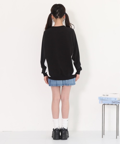 PINKHUNT(ピンクハント)の「PINKHUNT ピンクハント ブラストプリーツスカート 0877K(デニムスカート・キッズ・カーキ/ブルー・120cm/130cm/140cm/150cm/160cm)」の16枚目の写真