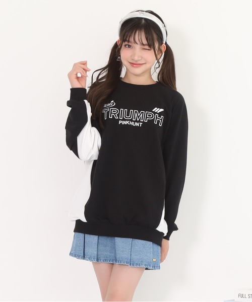 PINKHUNT(ピンクハント)の「PINKHUNT ピンクハント ブラストプリーツスカート 0877K(デニムスカート・キッズ・カーキ/ブルー・120cm/130cm/140cm/150cm/160cm)」の17枚目の写真