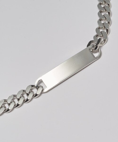 Ah Necklace / 03 (プレートチェーンネックレス)（ネックレス）｜Lui's