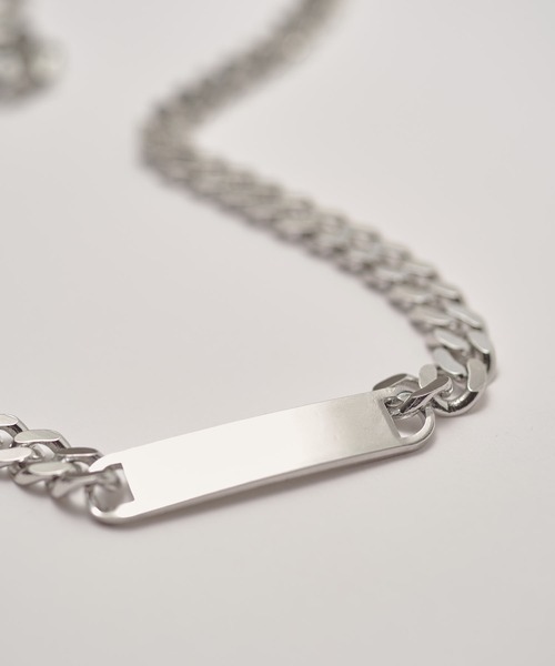 Lui's(ルイス)の「Ah Necklace / 03 (プレートチェーンネックレス)(ネックレス・レディース・シルバー・FREE)」の4枚目の写真