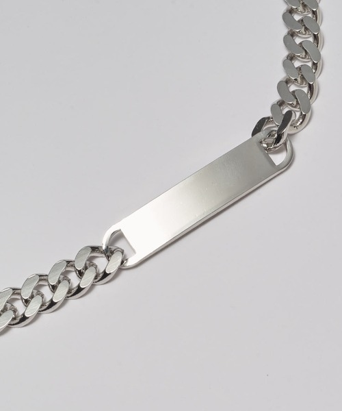Lui's(ルイス)の「Ah Necklace / 03 (プレートチェーンネックレス)(ネックレス・レディース・シルバー・FREE)」の6枚目の写真