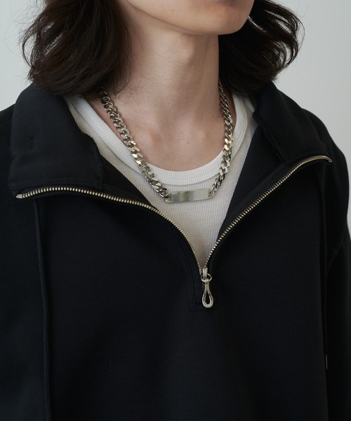 Lui's(ルイス)の「Ah Necklace / 03 (プレートチェーンネックレス)(ネックレス・レディース・シルバー・FREE)」の8枚目の写真