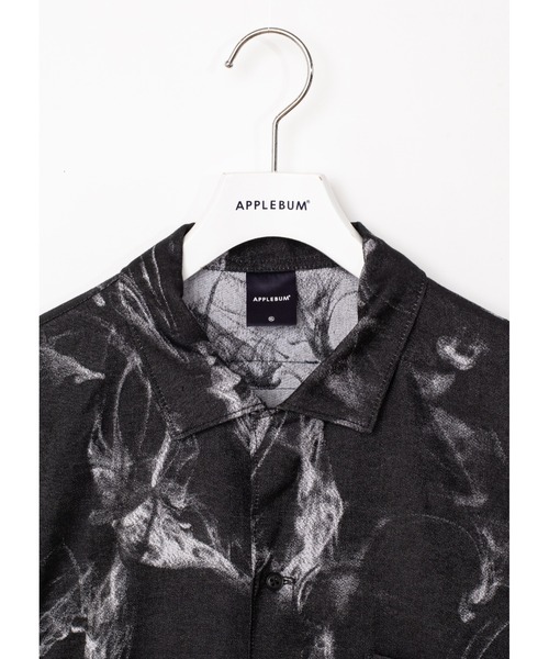 APPLEBUM(アップルバム)の「”DEATH ROW RECORDS” L/S SHIRT-SMOKE(シャツ/ブラウス・メンズ・ブラック・X-LARGE/LARGE/MEDIUM)」の3枚目の写真