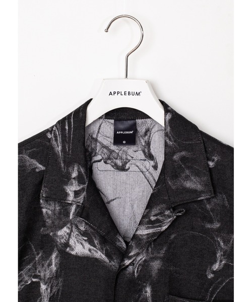 APPLEBUM(アップルバム)の「”DEATH ROW RECORDS” L/S SHIRT-SMOKE(シャツ/ブラウス・メンズ・ブラック・X-LARGE/LARGE/MEDIUM)」の4枚目の写真