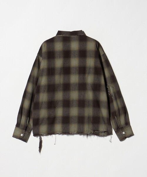jieda  ジエダ ネルチェックシャツ 即完品 JIEDA（ジエダ）の「＜JieDa＞ネル ダメージ チェック シャツ（シャツ