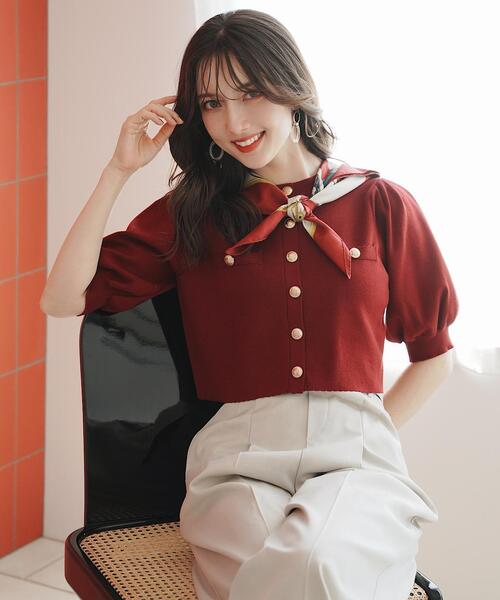 SWINGLE（スウィングル）の「ベルテッドワイドパンツ（その他パンツ・レディース・ライトグレー/ブラック/ダークブルー・SMALL/MEDIUM）」の6枚目の写真