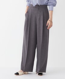 SHIPS Colors:〈洗濯機可能〉ウーステッドライク ワイド パンツ(セットアップ対応可能)