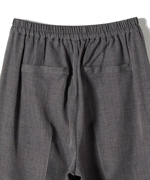 SHIPS Colors（シップス カラーズ）の「SHIPS Colors:〈洗濯機可能〉ウーステッドライク ワイド パンツ(セットアップ対応可能)（その他パンツ・レディース・ベージュ/グレー・SMALL/MEDIUM）」の18枚目の写真