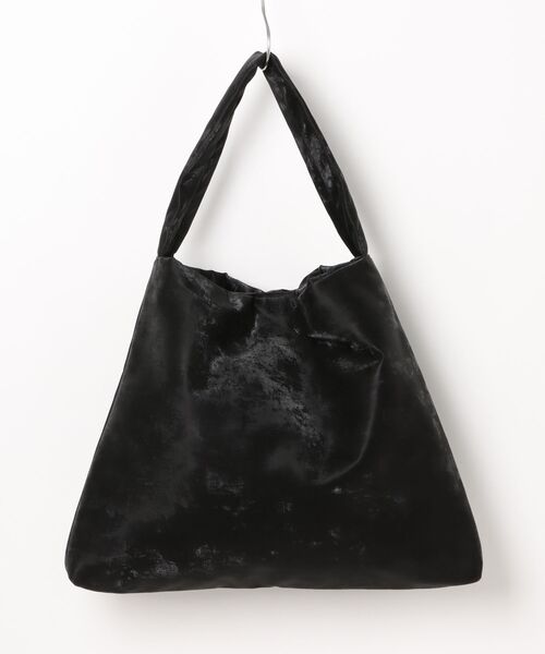 Gready Brilliant（グレディブリリアン）の「ベロア調トート（トートバッグ・レディース・ブラック/ブラウン・FREE）」の3枚目の写真