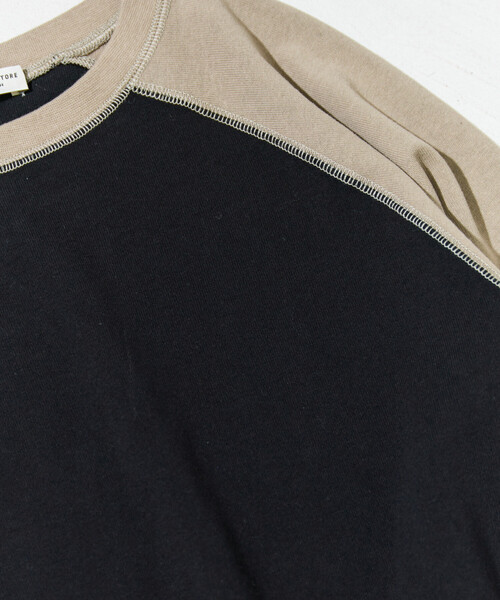 FREAK'S STORE(フリークスストア)の「限定展開 USA コットン ラグラン ロングスリーブ Tシャツ(Tシャツ/カットソー・レディース・ネイビー/ナチュラル/その他9/ブラック/ワインレッド/ブラウン/その他13/ブルー/オリーブ/ピンク・フリ-)」の11枚目の写真