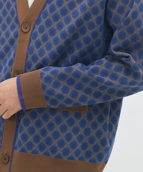 caban（キャバン）の「コットンポリエステル チェックジャカード V
