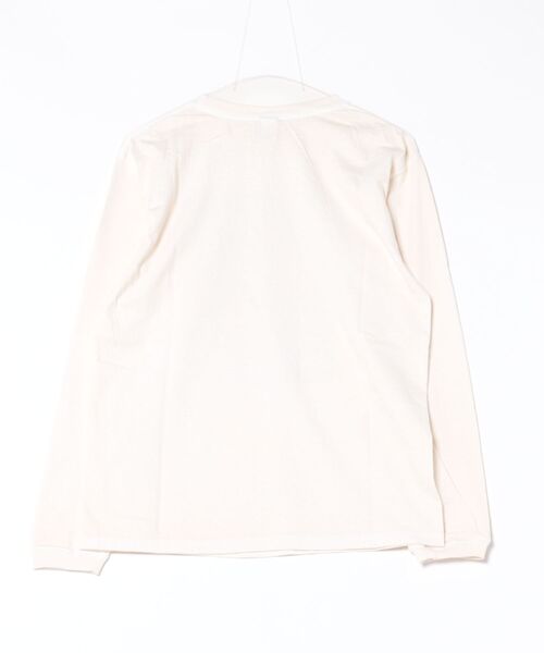 SIERRA DESIGNS（シェラデザイン）の「新作【記念コラボ】Good On x SD 60/40 1st LOGO L/S TEE（Tシャツ/カットソー・メンズ・ブラック/グリーン/グレー/ネイビー/ホワイト系・LARGE/X-LARGE/MEDIUM）」の6枚目の写真