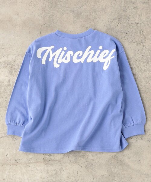 BREEZE(ブリーズ)の「【WEB限定/ジュニア対応】バックロゴTシャツ(Tシャツ/カットソー・キッズ・ブラック/ブラウン/オフホワイト/ブルー/ピンク・140/150/160/90/100/110/120/130)」の4枚目の写真