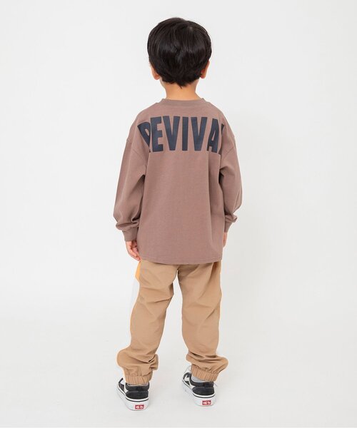 BREEZE(ブリーズ)の「【WEB限定/ジュニア対応】バックロゴTシャツ(Tシャツ/カットソー・キッズ・ブラック/ブラウン/オフホワイト/ブルー/ピンク・140/150/160/90/100/110/120/130)」の7枚目の写真