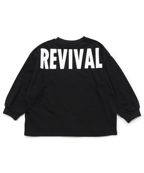 BREEZE(ブリーズ)の「【WEB限定/ジュニア対応】バックロゴTシャツ(Tシャツ/カットソー・キッズ・ブラック/ブラウン/オフホワイト/ブルー/ピンク・140/150/160/90/100/110/120/130)」の8枚目の写真