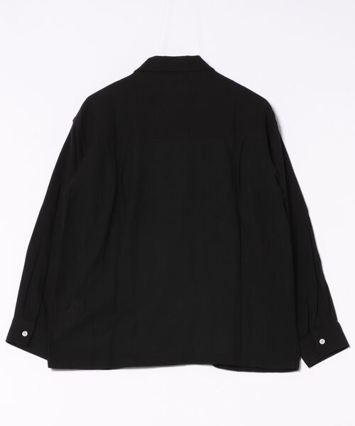 Arnold Palmer（アーノルドパーマー）の「シェア パナマ 長袖シャツ + 半袖Tシャツ セット（アンサンブル・レディース・ブラック/ブルー/アイボリー・XS/LL/L/M/S）」の5枚目の写真