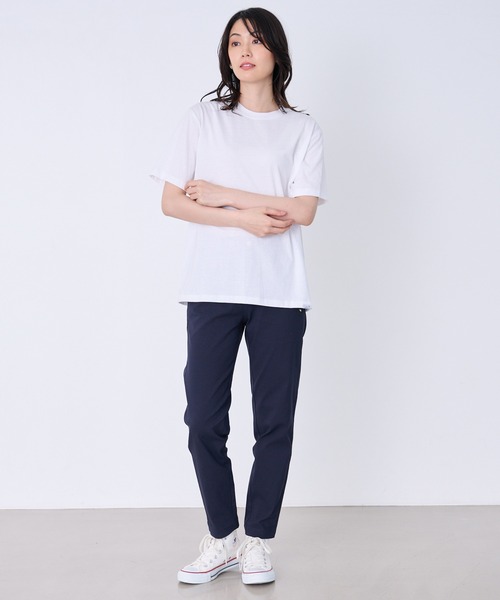 Arnold Palmer（アーノルドパーマー）の「シェア パナマ 長袖シャツ + 半袖Tシャツ セット（アンサンブル・レディース・ブラック/ブルー/アイボリー・XS/LL/L/M/S）」の22枚目の写真