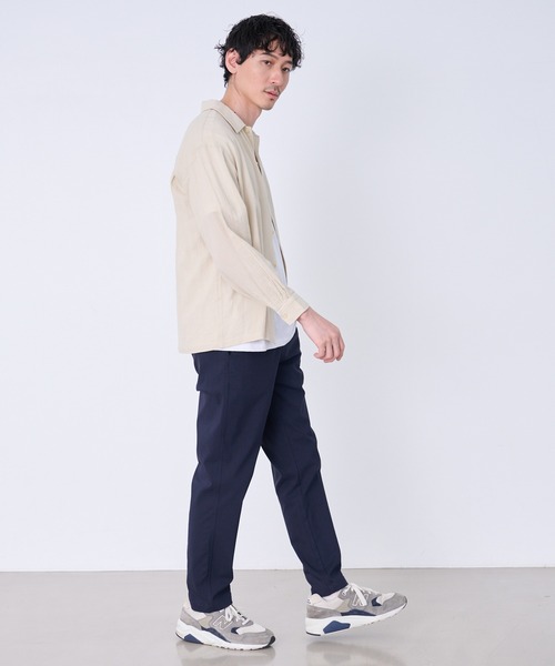 Arnold Palmer（アーノルドパーマー）の「シェア パナマ 長袖シャツ + 半袖Tシャツ セット（アンサンブル・レディース・ブラック/ブルー/アイボリー・XS/LL/L/M/S）」の11枚目の写真