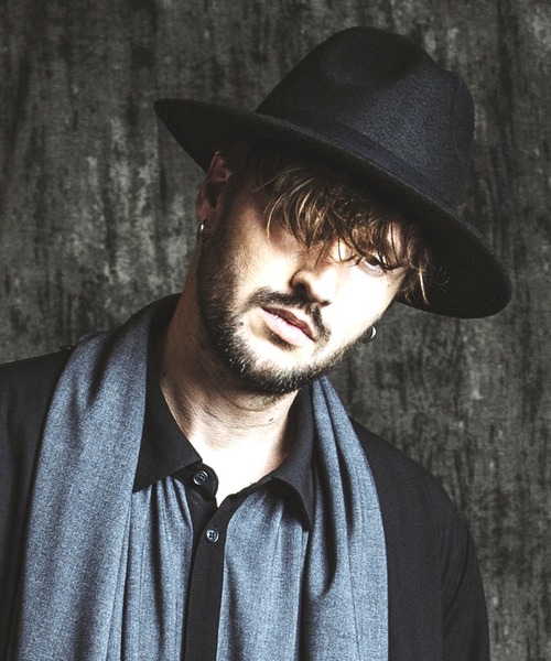 NO ID.（ノーアイディ）の「【NO ID.】Fedora Hat / フェドラ ハット（ハット・メンズ・ブラック/キャメル・ONE SIZE）」の20枚目の写真