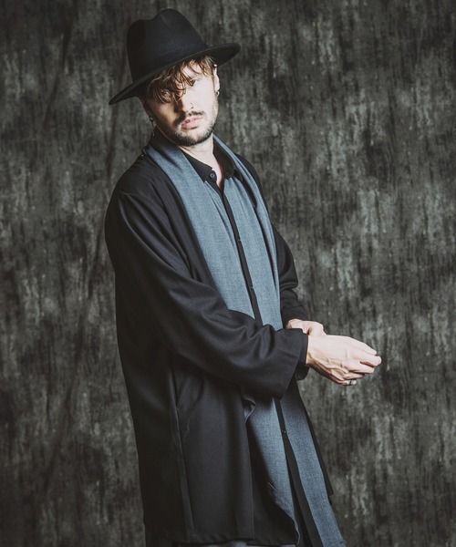 NO ID.（ノーアイディ）の「【NO ID.】Fedora Hat / フェドラ ハット（ハット・メンズ・ブラック/キャメル・ONE SIZE）」の21枚目の写真