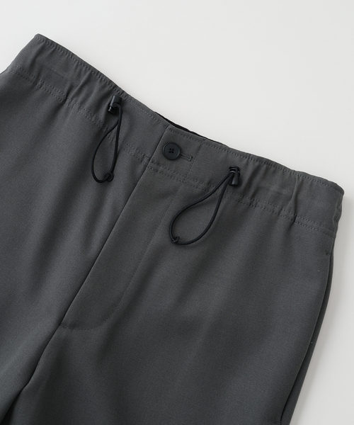 ATON(エイトン)の「ATON (エイトン) BACK SATIN UTILITY パンツ(その他パンツ・メンズ・ブラック・4/6)」の5枚目の写真