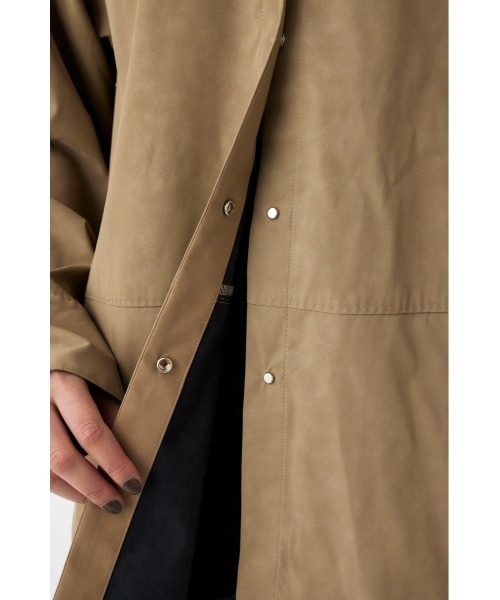 MOUSSY(マウジー)の「F/LEATHER シャツ(シャツ/ブラウス・レディース・ブラウン/ライトベージュ・FREE)」の11枚目の写真