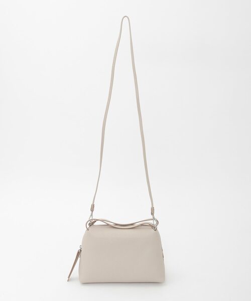 Tiara（ティアラ）の「【Gianni Chiarini/ジャンニキャリーニ】ALIFA（大）（ショルダーバッグ・レディース・アイボリー/バーガンディー・FREE）」の8枚目の写真