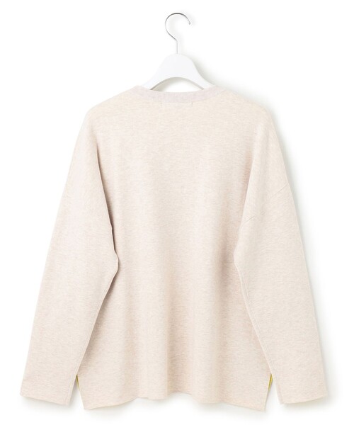 23区（ニジュウサンク）の「【洗える】ダブルフェイス プルオーバー ニット（ニット/セーター・レディース・アイボリー系/グレー系/ブルー系・38）」の15枚目の写真