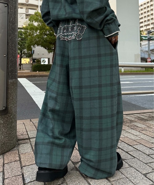 アソート柄スウェットパンツ【SETUP着用可能】（スウェット