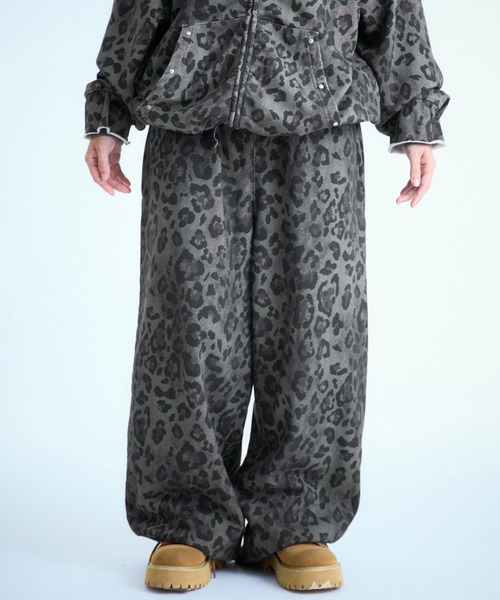 sedacle新作スウェットセットアップ完売品【レオパード】 sedacle新作スウェットセットアップ完売品【レオパード