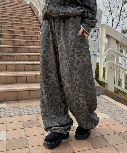 セール】アソート柄スウェットパンツ【SETUP着用可能】（スウェット