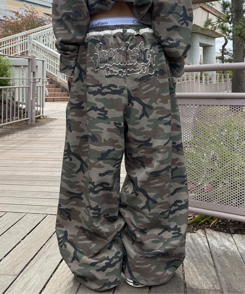 アソート柄スウェットパンツ【SETUP着用可能】（スウェットパンツ