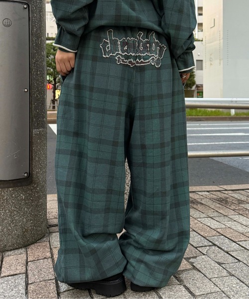 セール】アソート柄スウェットパンツ【SETUP着用可能】（スウェット