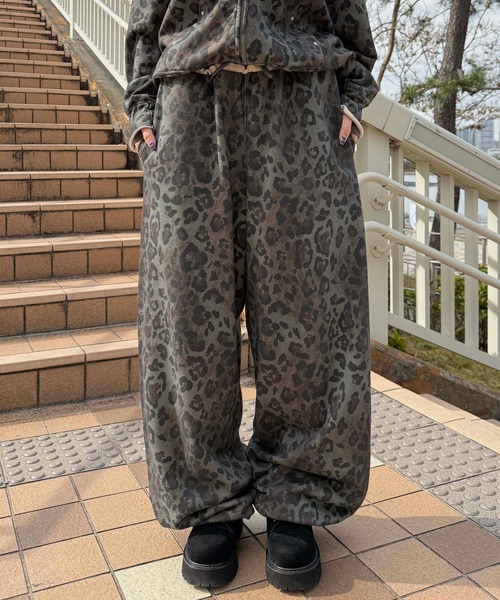 セール】アソート柄スウェットパンツ【SETUP着用可能】（スウェット